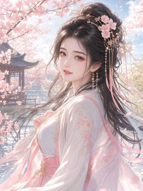 小小绘美少女写真动漫风格